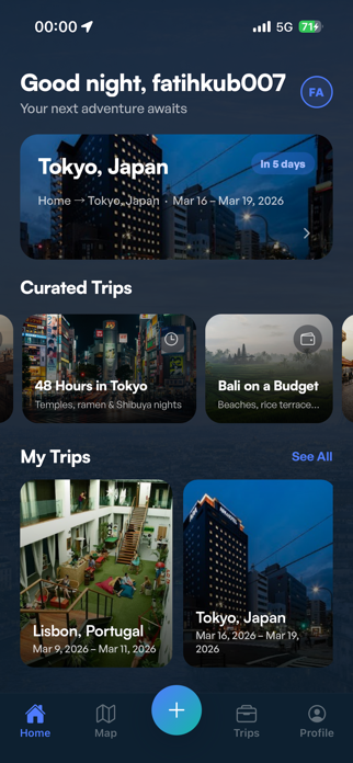 Trip Sorter screenshot 1