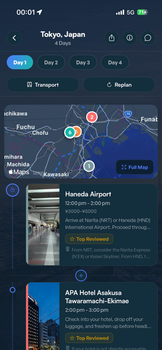 Trip Sorter screenshot 4